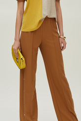SNAP FASTENER TROUSERS